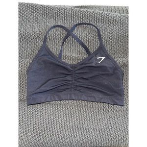 Rouched sports bra